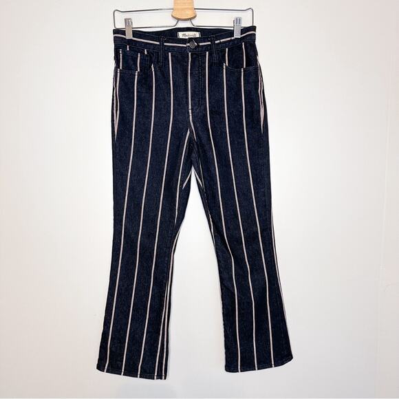 Madewell Cali Demi-Boot Jeans in Elsie Stripe - Picture 1 of 6